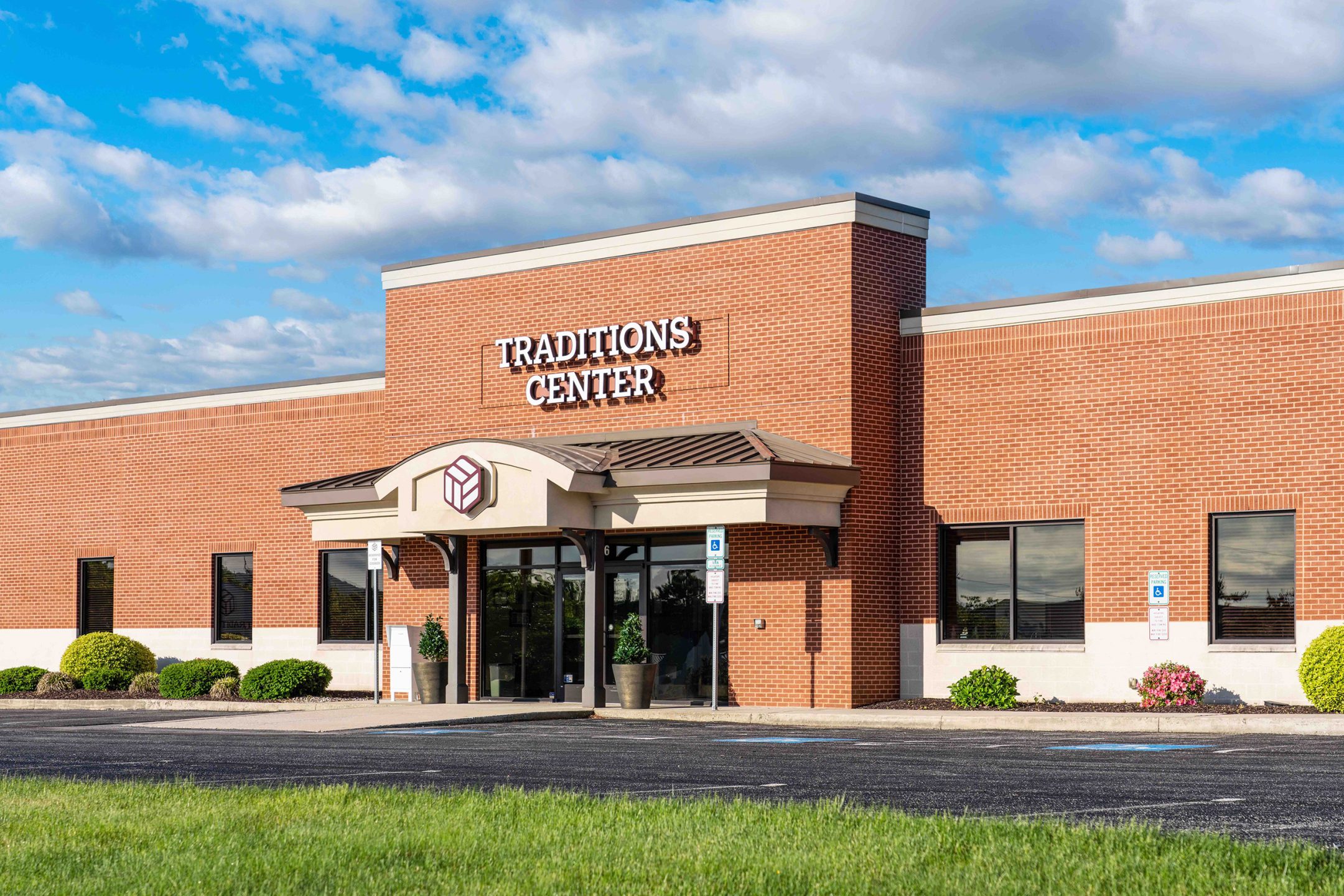 Exterior of Traditions Bank Administrative Headquarters in York, PA