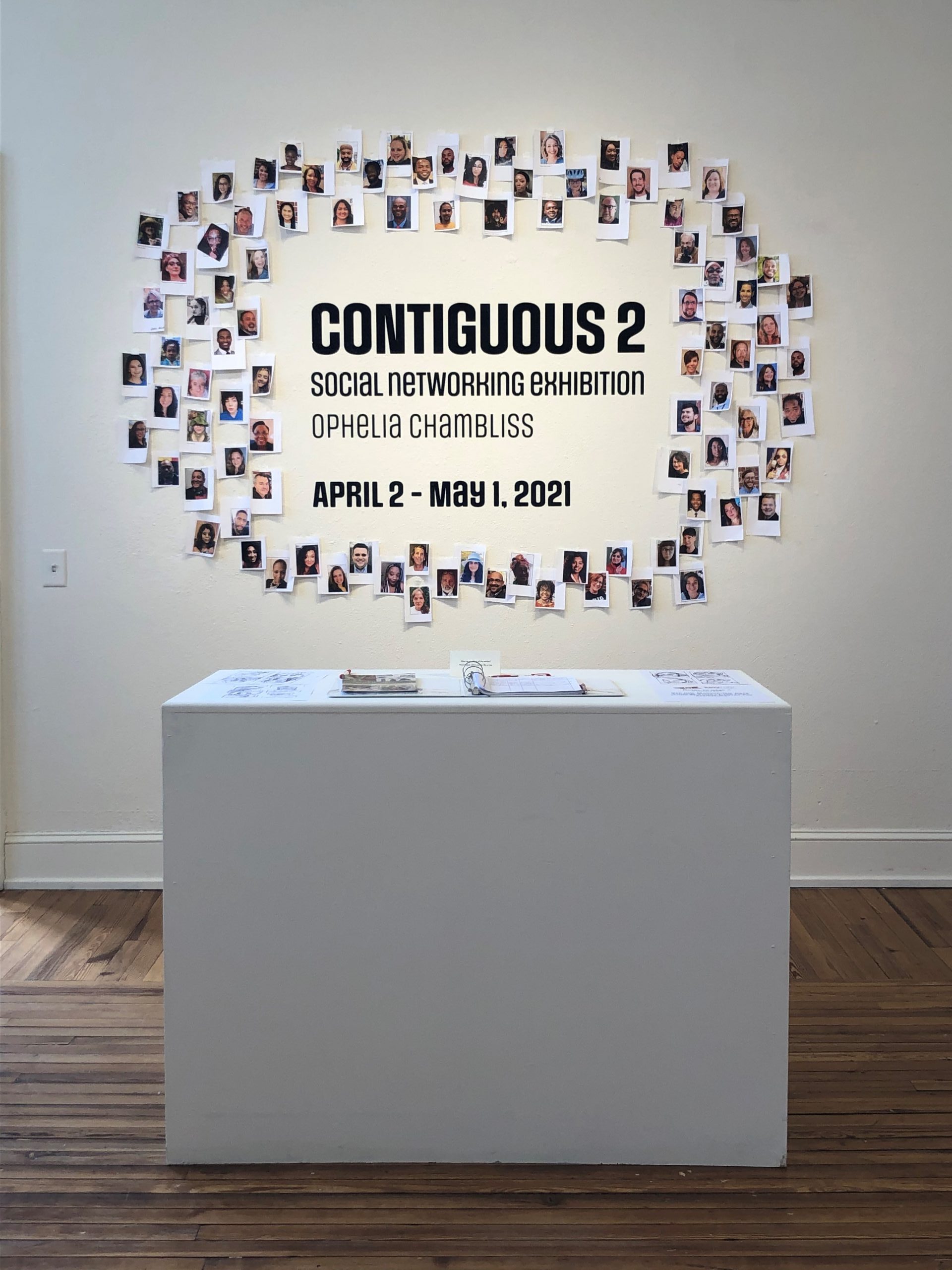 Photo of Contiguous 2 exhibition from Ophelia Chambliss