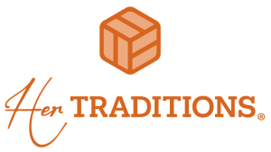 Her Traditions Vertical logo
