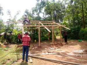 construction of a school kitchen in kenya