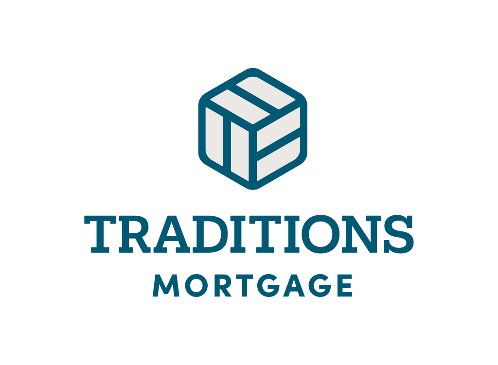 Traditions Mortgage logo with icon